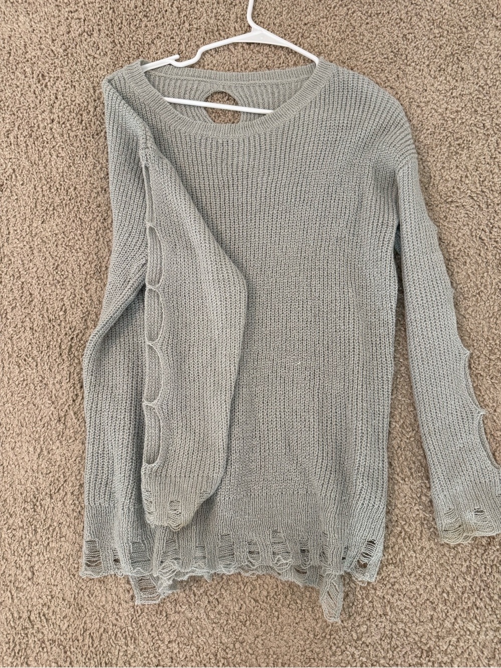 Grey sweater